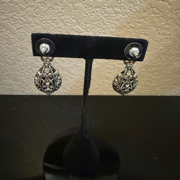 $215 EUC! Brighton "Bibi Heart" Balinese Pendant, Bracelet, & Drop Earrings Set! - Picture 7 of 9